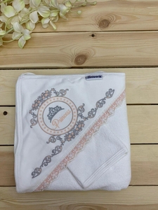 Банное полотенце узором и мочалкой,  детская одежда,  Miniworld #1690942