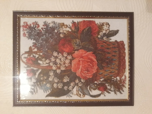 Картина вышита крестиком. #1696620