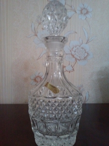 Продам хрустальный графин из Чехии Богемия. #1709771