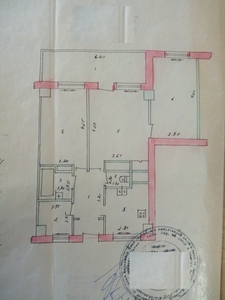 3-хкомн. кв. Ц-1 Бибигон 7/9 кирпич #1717794