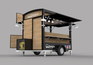 Фудтрак-еда на колесах-фасфуд #1721282