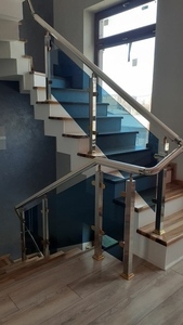 Перила из нержавейки стали #1723091