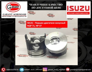 Поршень двигателя конусный NQR71,  NP37 /Dvigatel porshen 4HG1 NQR71 #1731142