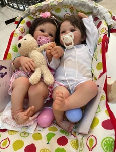 Кукла реборн силиконовая с 3D кожей и сосудистыми венами 45 см. Как ребенок #1731593