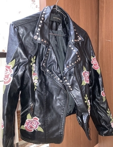 Женская кожаная куртка  #1733679