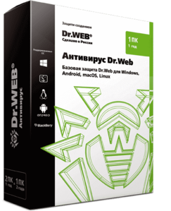 Антивирус Dr.Web — лицензия на 1 год на 1 ПК #1734994