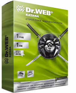 Dr.Web KATANA — лицензия на 1 год на 1 ПК #1734991