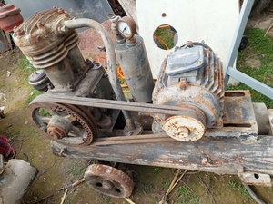 Компрессор производства СССР,  в рабочем состоянии. 380v #1734311