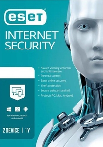 ESET Internet Security 2023 — лицензия на 1 год на 2 ПК #1734974
