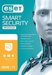 ESET Smart Security Premium 2023 на 1 год на 1 ПК #1734978