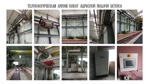 Продаём технологическую линию адресной подачи бетона KUBAT. #1749066