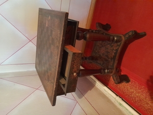 Антикварный шахматный столик  #1749527