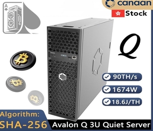  Canaan Avalon Q 90Th Bitcoin Miner (1674W) #1752579