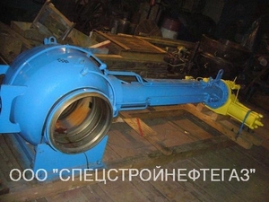 Кран шаровой с пневмогидроприводом Ду400 Ру80 подземный #1753049