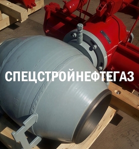 Запорный кран DN300,  пневмогидропривод с ручным дублером,  надземный #1753291